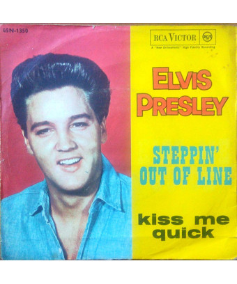 Kiss Me Quick [Elvis Presley] - Vinyle 7", 45 tours