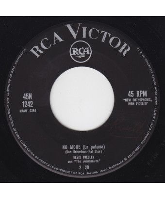 Sentimental Me No More La (Paloma) [Elvis Presley,...] - Vinyle 7", 45 RPM [product.brand] 1 - Shop I'm Jukebox 