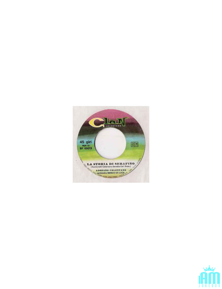 Die Geschichte von Serafino [Adriano Celentano] – Vinyl 7", 45 RPM [product.brand] 1 - Shop I'm Jukebox 