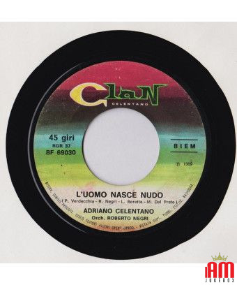 Lirica D'Inverno [Adriano Celentano] – Vinyl 7", 45 RPM [product.brand] 1 - Shop I'm Jukebox 