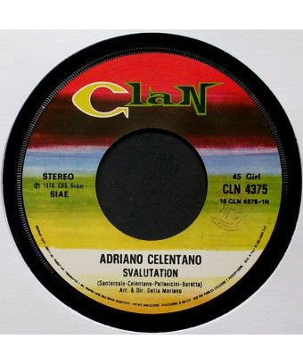 Svaluation [Adriano Celentano] - Vinyl 7", Single, 45 RPM [product.brand] 1 - Shop I'm Jukebox 