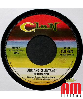 Svaluation [Adriano Celentano] - Vinyle 7", Single, 45 RPM [product.brand] 1 - Shop I'm Jukebox 