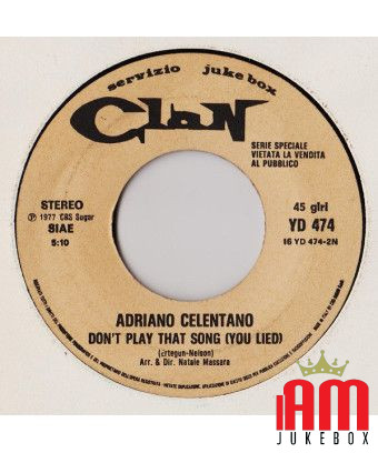 A Woman In Love Rock Around The Clock [Adriano Celentano] - Vinyle 7", 45 tours, Jukebox [product.brand] 1 - Shop I'm Jukebox 