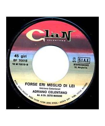 Un arbre de 30 étages [Adriano Celentano] - Vinyle 7", 45 TR/MIN [product.brand] 1 - Shop I'm Jukebox 