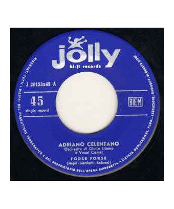 Peppermint Twist [Adriano Celentano] - Vinyl 7", 45 RPM, Single, Mono [product.brand] 1 - Shop I'm Jukebox 
