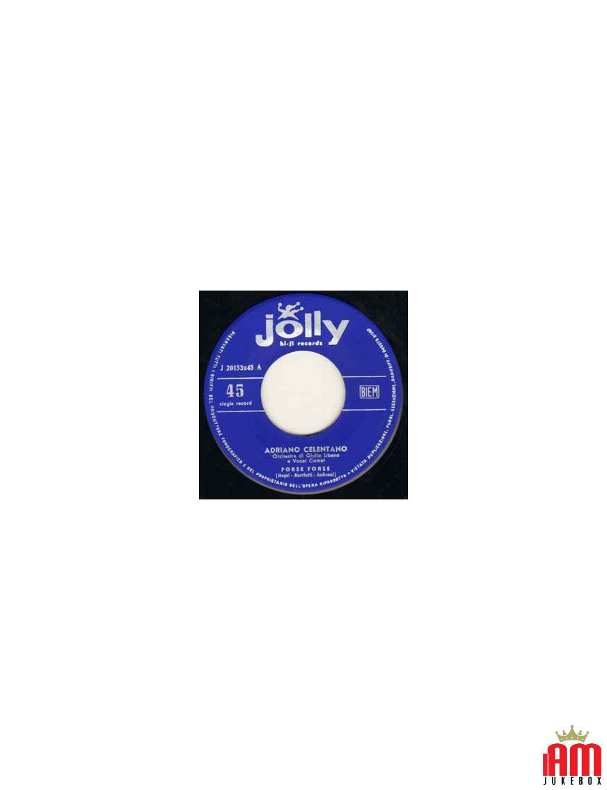 Peppermint Twist [Adriano Celentano] - Vinyl 7", 45 RPM, Single, Mono [product.brand] 1 - Shop I'm Jukebox 