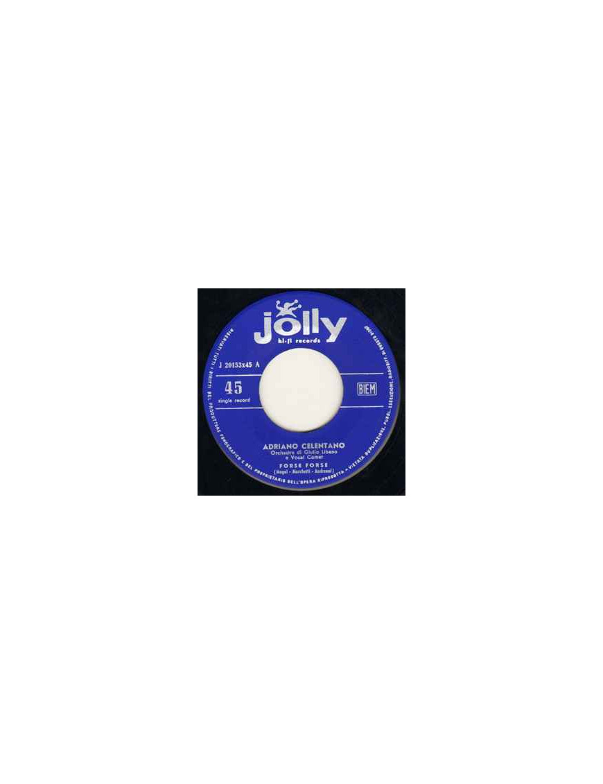 Peppermint Twist [Adriano Celentano] - Vinyle 7", 45 RPM, Single, Mono