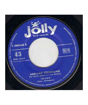 Idaho   Pronto Pronto  [Adriano Celentano] - Vinyl 7", 45 RPM, Single