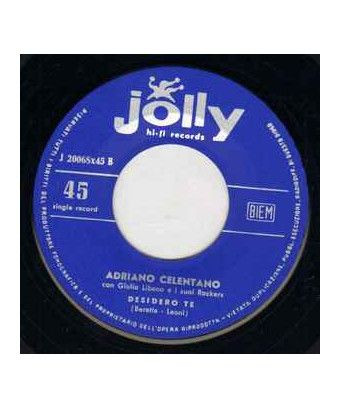 Teddy Girl I Want You [Adriano Celentano] – Vinyl 7", 45 RPM, Single [product.brand] 1 - Shop I'm Jukebox 