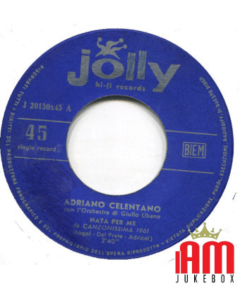 Born For Me [Adriano Celentano] – Vinyl 7", 45 RPM, Single