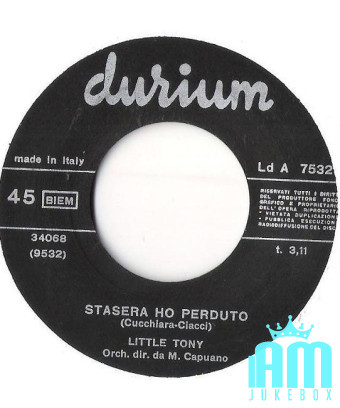 Windmill [Little Tony] - Vinyl 7", 45 RPM [product.brand] 1 - Shop I'm Jukebox 