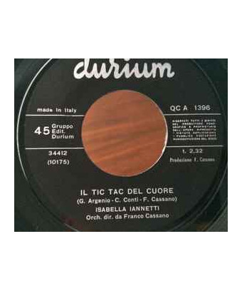 Coeur amoureux [Isabella Iannetti] - Vinyle 7", 45 TR/MIN [product.brand] 1 - Shop I'm Jukebox 