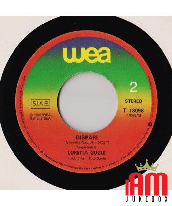 L'Aria Del Sabato Sera [Loretta Goggi] - Vinyle 7", 45 RPM, Stéréo [product.brand] 1 - Shop I'm Jukebox 