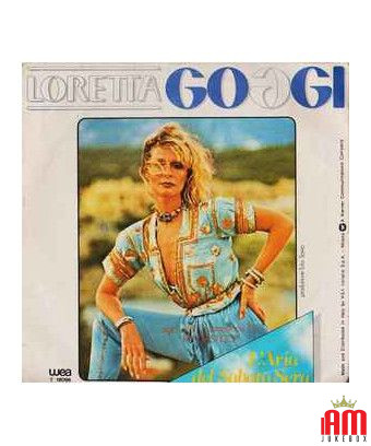 L'Aria Del Sabato Sera [Loretta Goggi] - Vinyle 7", 45 RPM, Stéréo [product.brand] 1 - Shop I'm Jukebox 