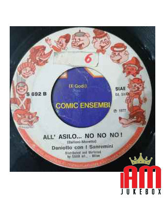 The TNT Group At Kindergarten... No No No! [The Comic Ensemble,...] - Vinyl 7", 45 RPM [product.brand] 1 - Shop I'm Jukebox 