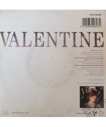 Valentine [T'Pau] - Vinyle 7", 45 TR/MIN [product.brand] 1 - Shop I'm Jukebox 