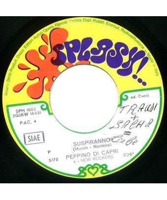 Annalee Suspiranno [Peppino Di Capri E I Suoi Rockers] - Vinyl 7", 45 RPM, Single [product.brand] 1 - Shop I'm Jukebox 