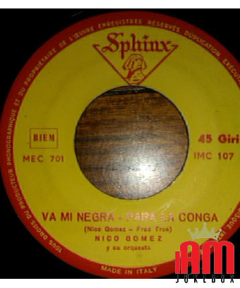 Perdido Cha Cha Va Mi Negra - Para La Conga [Nico Gomez And His Orchestra] - Vinyl 7", Single [product.brand] 1 - Shop I'm Jukeb