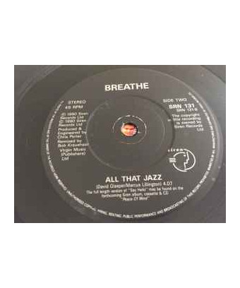Say Hello [Breathe (3)] - Vinyl 7", 45 RPM, Single, Stereo