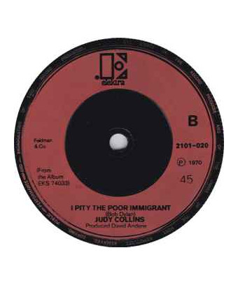 Amazing Grace [Judy Collins] – Vinyl 7", 45 RPM, Single [product.brand] 1 - Shop I'm Jukebox 