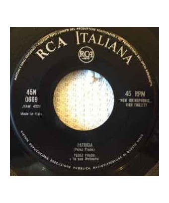 Patricia Why Wait [Perez Prado] - Vinyl 7", 45 RPM, Single [product.brand] 1 - Shop I'm Jukebox 