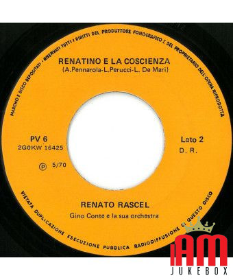 Little Girl With Black Eyes Renatino And The Conscience [Renato Rascel] – Vinyl 7", 45 RPM [product.brand] 1 - Shop I'm Jukebox 