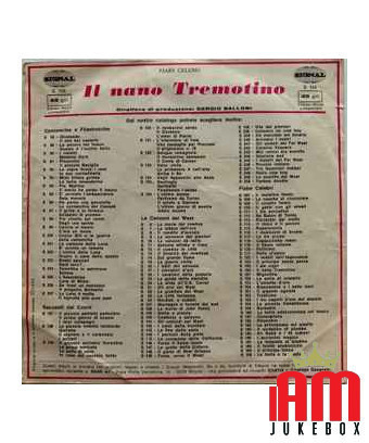 Il Nano Tremotino [Compagnia Nazionale Del Teatro Per Ragazzi] - Vinyl 7", 45 RPM [product.brand] 1 - Shop I'm Jukebox 