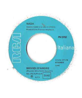 Brividi D'Amore   Ancora Un Po' D'Amore [Nada (8)] - Vinyl 7", 45 RPM, Stereo