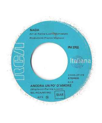 Brividi D'Amore   Ancora Un Po' D'Amore [Nada (8)] - Vinyl 7", 45 RPM, Stereo