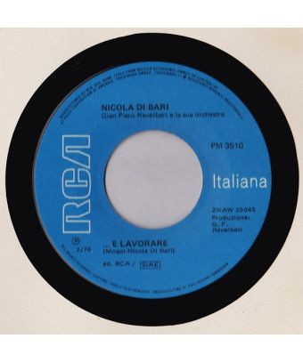 La Prima Cosa Bella [Nicola Di Bari] - Vinyle 7", 45 RPM, Mono [product.brand] 1 - Shop I'm Jukebox 