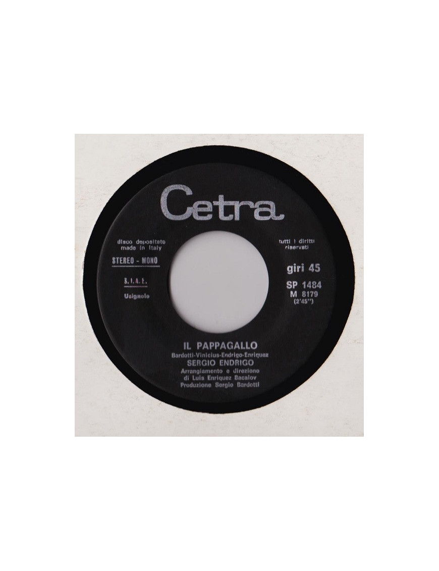 Il Pappagallo [Sergio Endrigo,...] - Vinyl 7", 45 RPM [product.brand] 1 - Shop I'm Jukebox 