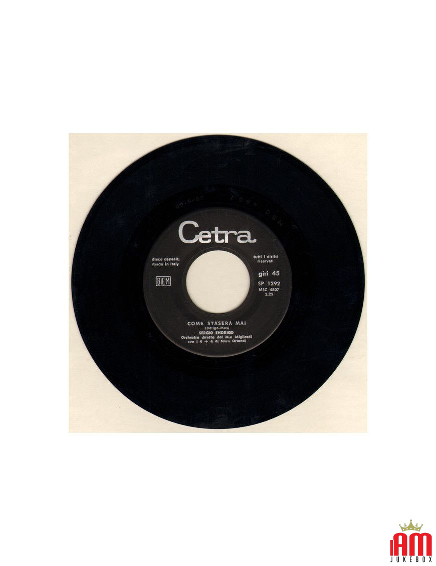 Teresa [Sergio Endrigo] - Vinyl 7", 45 RPM [product.brand] 1 - Shop I'm Jukebox 