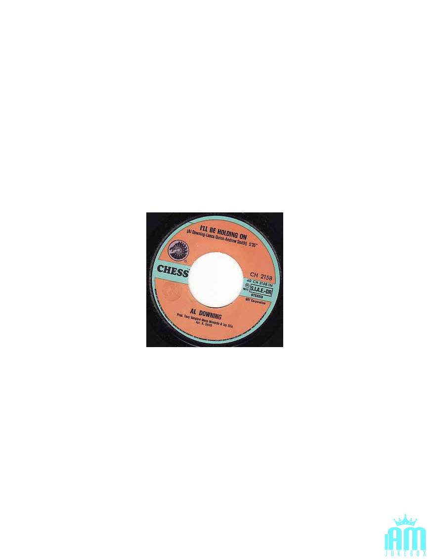 I'll Be Hold On [Al Downing] – Vinyl 7", 45 RPM [product.brand] 1 - Shop I'm Jukebox 