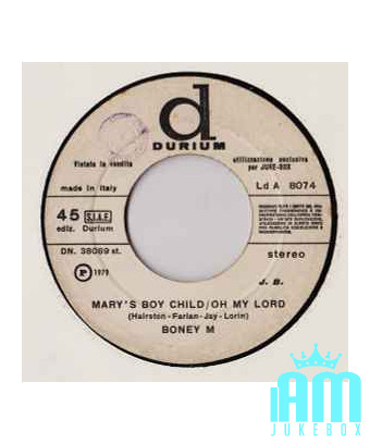 Sure Know Something Mary's Boy Child Oh My Lord [Kiss,...] - Vinyle 7", 45 RPM, Jukebox [product.brand] 1 - Shop I'm Jukebox 