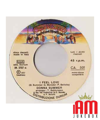 I Feel Love [Donna Summer] - Vinyle 7", 45 tours, Single