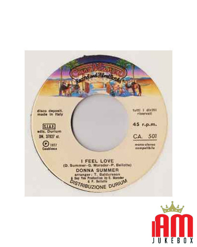 I Feel Love [Donna Summer] - Vinyl 7", 45 RPM, Single [product.brand] 1 - Shop I'm Jukebox 