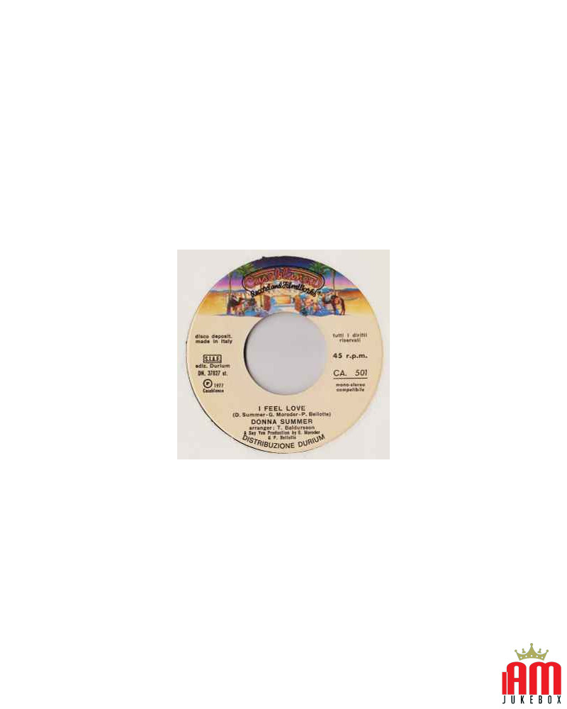 I Feel Love [Donna Summer] - Vinyl 7", 45 RPM, Single [product.brand] 1 - Shop I'm Jukebox 