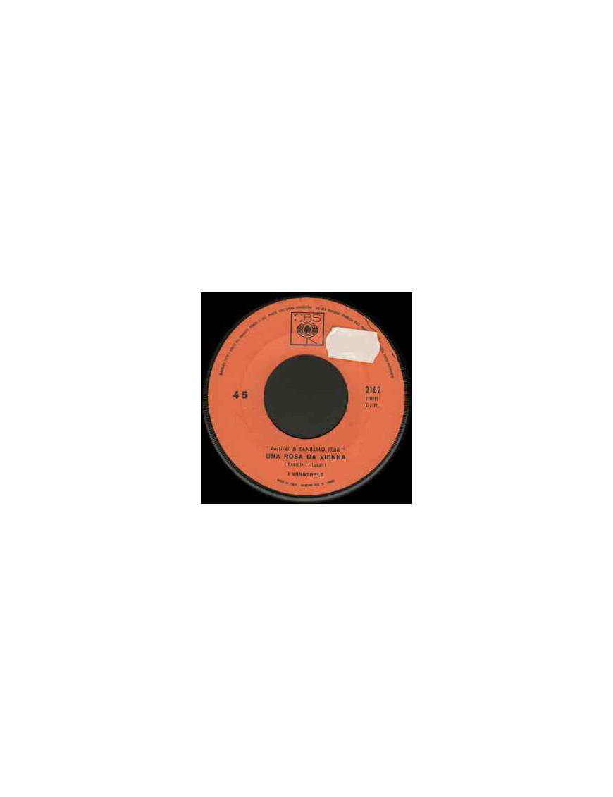 Una Rosa Da Vienna   A La Buena De Dios [The New Christy Minstrels] - Vinyl 7", 45 RPM