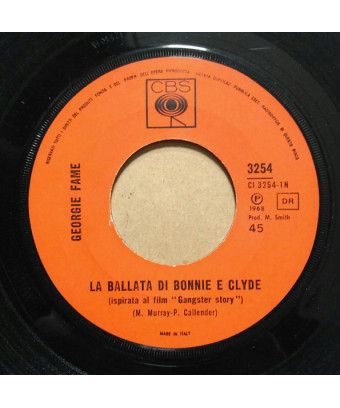 La ballade de Bonnie et Clyde [Georgie Fame] - Vinyle 7", 45 tours [product.brand] 1 - Shop I'm Jukebox 