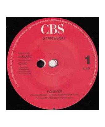 Forever [Stan Bush] - Vinyle 7", Single, 45 tours [product.brand] 1 - Shop I'm Jukebox 