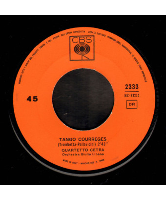 Juanita Banana [Quartetto Cetra] - Vinyl 7", 45 RPM