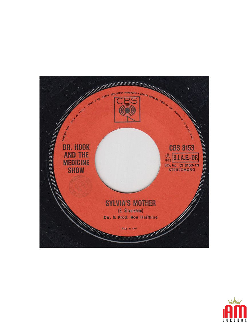 Sylvia's Mother [Dr. Hook & The Medicine Show] - Vinyl 7", 45 RPM