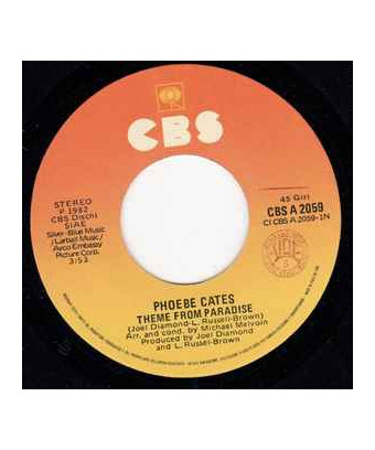 Paradise (Filmthema) [Phoebe Cates] – Vinyl 7", 45 RPM, Single, Stereo [product.brand] 1 - Shop I'm Jukebox 