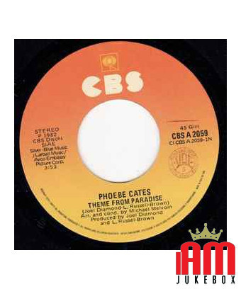 Paradise (Filmthema) [Phoebe Cates] – Vinyl 7", 45 RPM, Single, Stereo [product.brand] 1 - Shop I'm Jukebox 