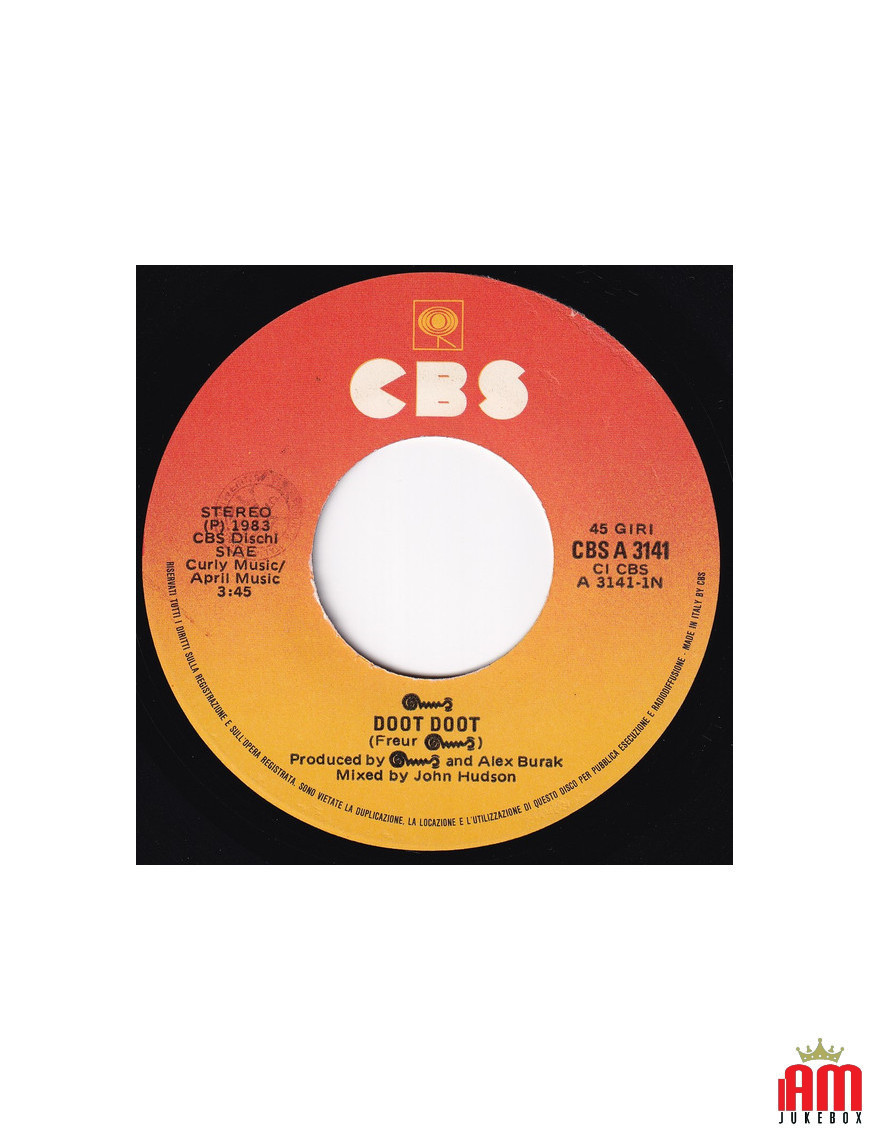 Doot-Doot [Freur] – Vinyl 7", 45 RPM, Single [product.brand] 1 - Shop I'm Jukebox 