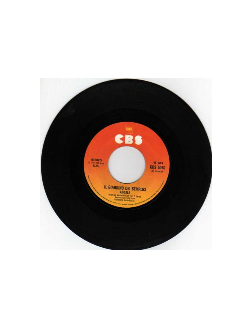 Miele [Il Giardino Dei Semplici] - Vinyl 7", 45 RPM, Single, Stereo
