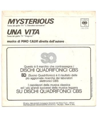 Thema aus dem TV-Krimi „The Missing Dutchman“ [Pino Calvi E La Sua Orchestra] – Vinyl 7“, 45 RPM [product.brand] 1 - Shop I'm Ju