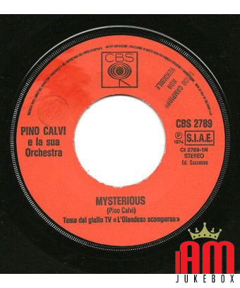 Thema aus dem TV-Krimi „The Missing Dutchman“ [Pino Calvi E La Sua Orchestra] – Vinyl 7“, 45 RPM [product.brand] 1 - Shop I'm Ju