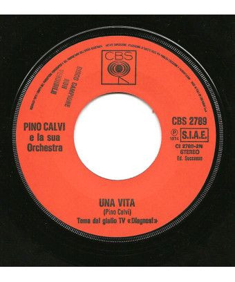 Tema Dal Giallo TV "L'Olandese Scomparso" [Pino Calvi E La Sua Orchestra] - Vinyl 7", 45 RPM [product.brand] 1 - Shop I'm Jukebo