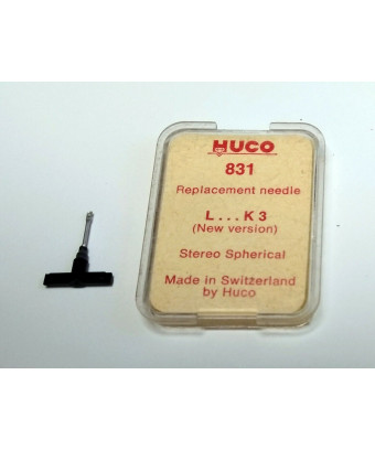 HUCO 831 Plattenspielernadel für LESA K3, NEU mit Original NOS Vintage Box